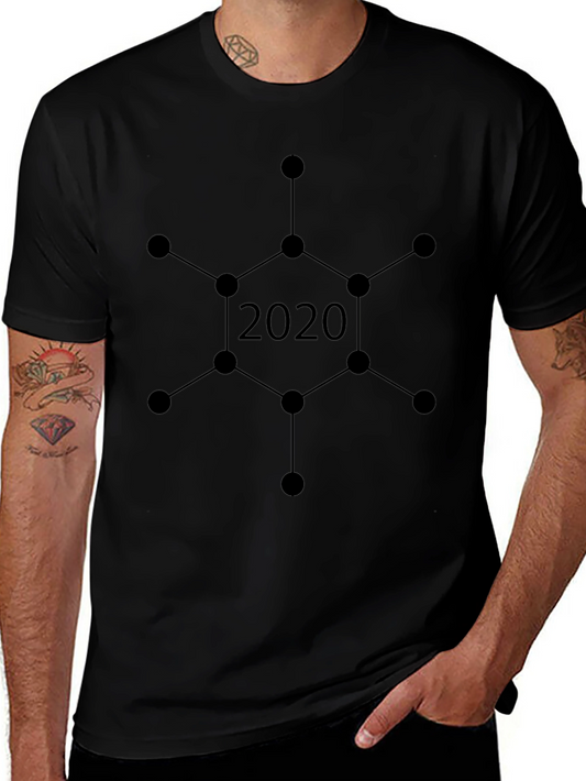 2020 Molecule Graphic Tee - Black